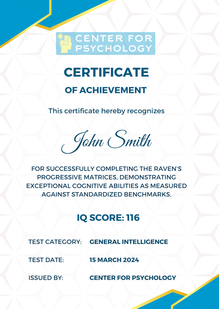 certificate template