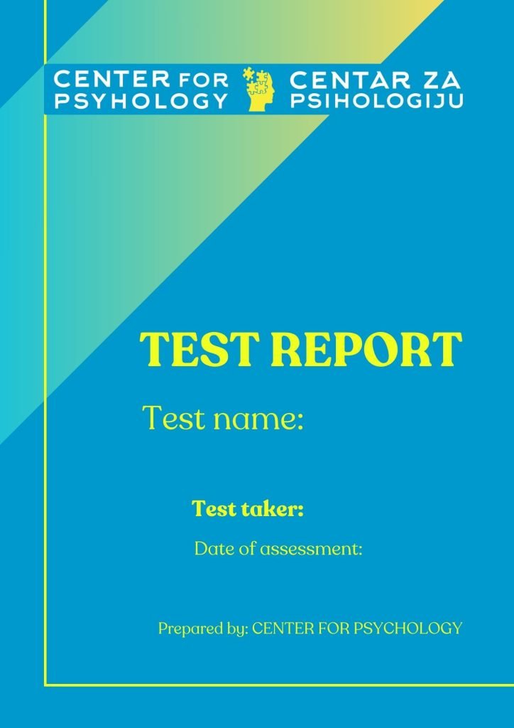 Test Report Template